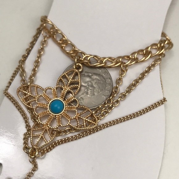 2 different boho ankle and toe ring set. - Picture 4 of 7